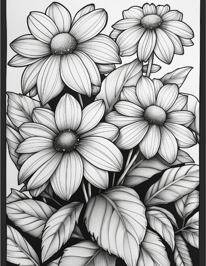 Best Flowers coloring images 2025 4 Bold and Easy Flower Coloring Pages for Adults 11 flowers,Flowers coloring,Best Flowers coloring images 2025,coloring sheets flowers,coloring flowers,adult coloring pages with flowers,water color flowers,adult coloring pages flowers,flowers coloring sheet,red color flowers,blue colored perennial flowers