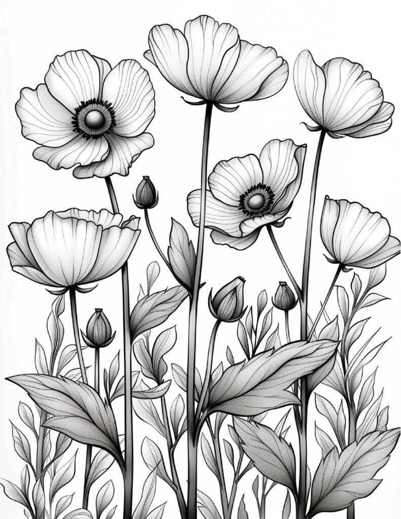 Best Flowers coloring images 2025 6 Bold and Easy Flower Coloring Pages for Adults 13 flowers,Flowers coloring,Best Flowers coloring images 2025,coloring sheets flowers,coloring flowers,adult coloring pages with flowers,water color flowers,adult coloring pages flowers,flowers coloring sheet,red color flowers,blue colored perennial flowers